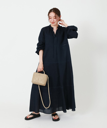 IENA | 切り替えレースワンピース(ワンピース)