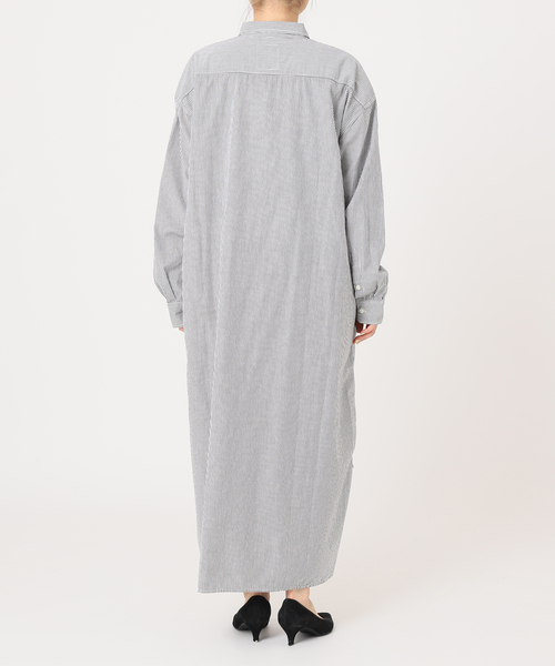 ARMEN(アーメン)の「【ARMEN/アーメン】REGULAR COLLAR MAXI OP:別注ワンピース(シャツワンピース・レディース・ブラック・FREE)」の13枚目の写真