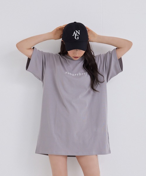 ANDGEEBEE（アンジービー）の「UNISEX サークルエンブロイダリーTシャツ（Tシャツ/カットソー・レディース・ブラック/グレー・MEDIUM）」の14枚目の写真