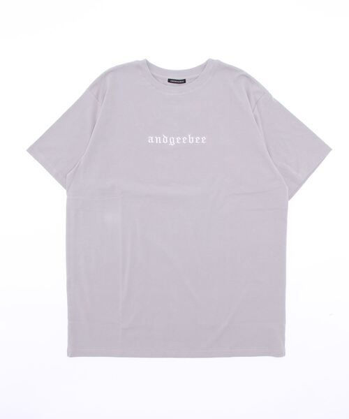ANDGEEBEE（アンジービー）の「UNISEX サークルエンブロイダリーTシャツ（Tシャツ/カットソー・レディース・ブラック/グレー・MEDIUM）」の19枚目の写真