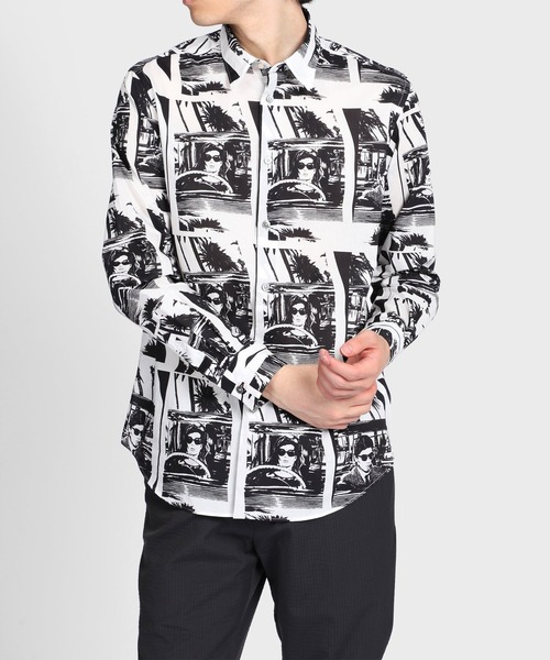 Paul Smith（ポールスミス）の「モノクロームシネマ プリントシャツ