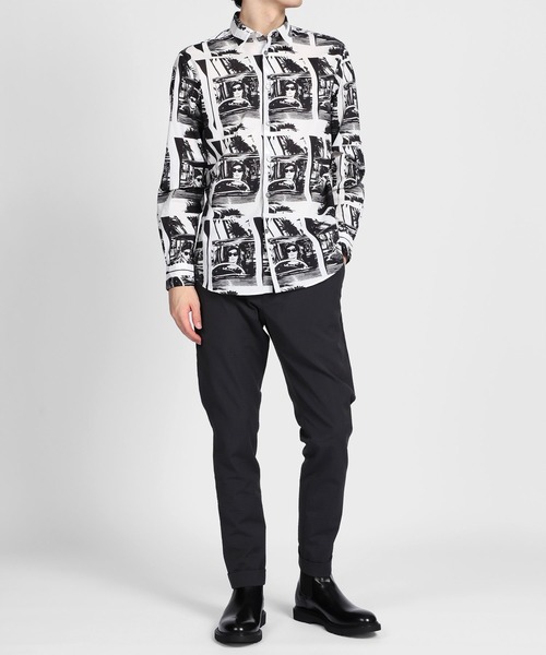 Paul Smith（ポールスミス）の「モノクロームシネマ プリントシャツ