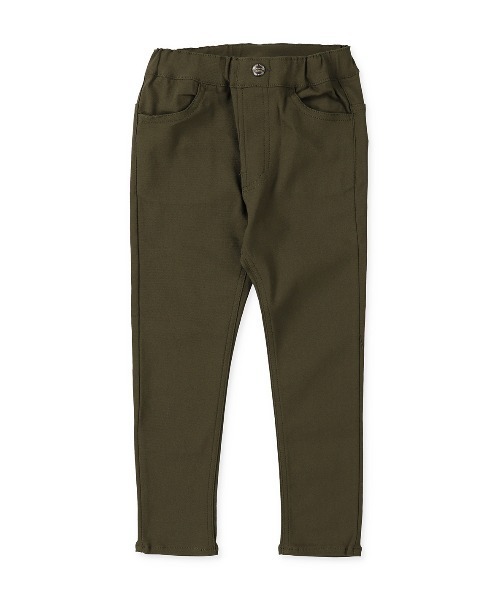 GROOVY COLORS（グルービーカラーズ）の「NEWストレッチ ハイライズスキニー（その他パンツ・キッズ・チャコールグレー/ブラック/カーキ/ベージュ・90/100/110/120）」の2枚目の写真