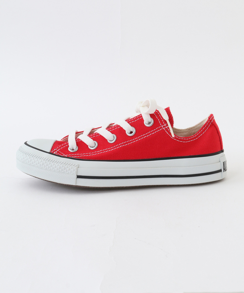 CONVERSE ALL STAR（コンバースオールスター）の「【CONVERSE CHUCK TAYLOR CANVAS ALL STAR OX】（スニーカー・レディース・ネイビー/レッド/チャコールグレー/ホワイト/キナリ/ブラック系その他/ブラック・23.5/22.5/23/25/24/25.5/24.5）」の9枚目の写真