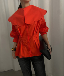 AMERI UPSIDE DOWN DENIM SHIRT デニム シャツ Ameri（アメリ）の「AMERI×Lee DENIM SHIRT（シャツ/ブラウス
