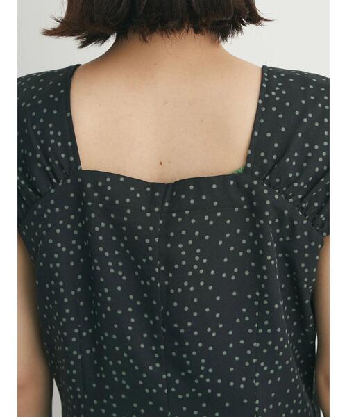 Sugar spoon（シュガースプーン）の「・SUGAR SPOON ドットオールインワン（つなぎ/オールインワン・レディース・モカ/ブラウン/ブラック・FREE）」の4枚目の写真