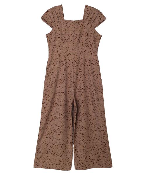 Sugar spoon（シュガースプーン）の「・SUGAR SPOON ドットオールインワン（つなぎ/オールインワン・レディース・モカ/ブラウン/ブラック・FREE）」の13枚目の写真