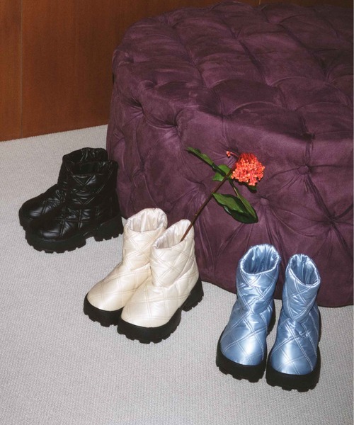 Casselini キャセリーニ キルティングブーツ ブーツ Casselini キャセリーニ のファッション通販 Zozotown