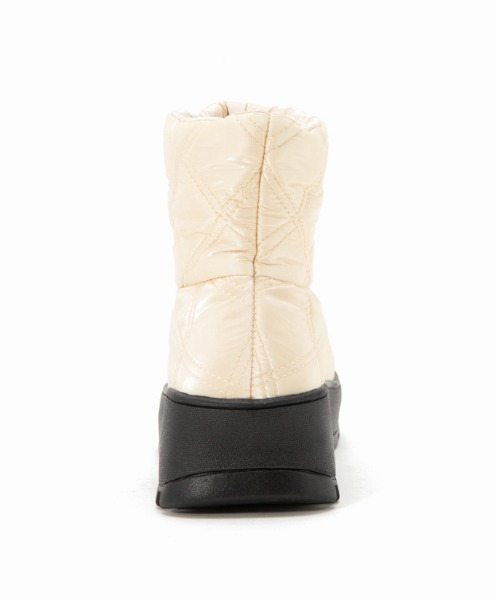 Casselini（キャセリーニ）の「Casselini(キャセリーニ)キルティングブーツ（ブーツ・レディース・ブラック/カーキ/ブルー/アイボリー・M/L）」の7枚目の写真