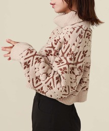 archives | タートルネックモール短丈ニットプルオーバー(ニット/セーター)