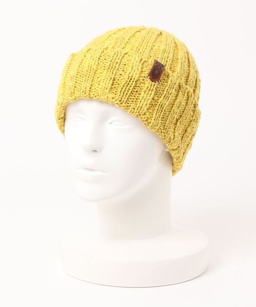 チャイハネ（チャイハネ）の「【チャイハネ】カトマコットンニットキャップ（ニットキャップ/ビーニー・メンズ・オレンジ/ブラック/イエロー/カーキ/ホワイト/ネイビー・FREE）」の6枚目の写真