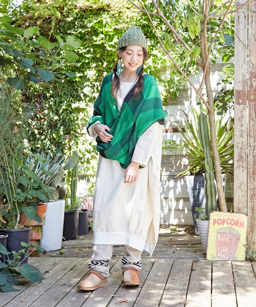 チャイハネ（チャイハネ）の「【チャイハネ】カトマコットンニットキャップ（ニットキャップ/ビーニー・メンズ・オレンジ/ブラック/イエロー/カーキ/ホワイト/ネイビー・FREE）」の14枚目の写真