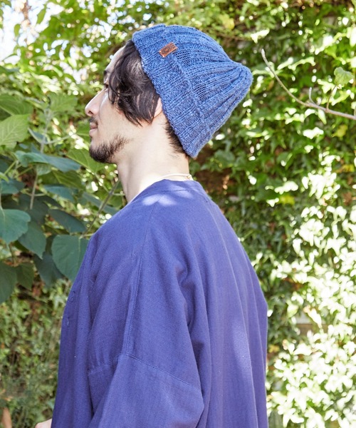 チャイハネ（チャイハネ）の「【チャイハネ】カトマコットンニットキャップ（ニットキャップ/ビーニー・メンズ・オレンジ/ブラック/イエロー/カーキ/ホワイト/ネイビー・FREE）」の17枚目の写真