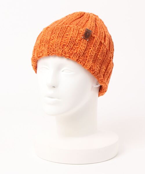 チャイハネ（チャイハネ）の「【チャイハネ】カトマコットンニットキャップ（ニットキャップ/ビーニー・メンズ・オレンジ/ブラック/イエロー/カーキ/ホワイト/ネイビー・FREE）」の19枚目の写真