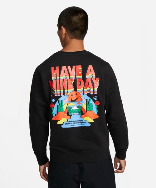 NIKE（ナイキ）の「M FLC CREW SWSH SPIRIT DX6515-010（スウェット