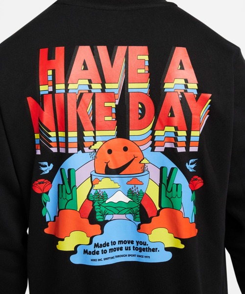 NIKE（ナイキ）の「M FLC CREW SWSH SPIRIT DX6515-010（スウェット