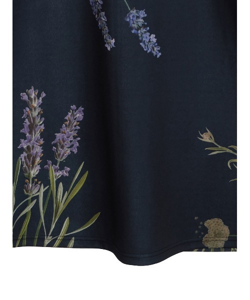 Ameri（アメリ）の「UND ANNABELLE LONG DRESS（ワンピース・レディース・ネイビー/ボルドー・MEDIUM/SMALL）」の16枚目の写真