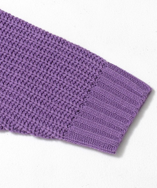 Revo.（レボ）の「revo. 畦編み 5G モックネック ルーズ オーバーサイズ ニットプルオーバー 韓国 ファッション ストリート（ニット/セーター・メンズ・マスタード/パープル/グレー/ブルー/ブラック/グリーン・MEDIUM/LARGE）」の12枚目の写真