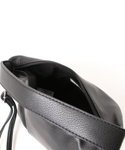 ehka sopo(エヘカソポ)の「ワンハンドルショルダーバッグ(ショルダーバッグ・レディース・ブラック/オフホワイト/グリーン・フリ-)」の20枚目の写真