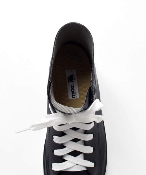 GLAZOS（グラソス）の「【大人向けサイズあり】【MOZ】レインハイカットスニーカー（スニーカー・キッズ・ホワイト/ブラック・L）」の6枚目の写真