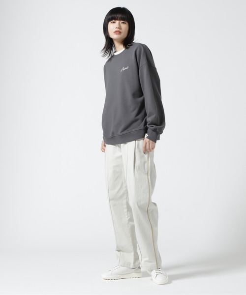 AVIREX（アヴィレックス）の「AVIREX GRAPHIC CREW SWEAT/ アヴィレックスグラフィッククルースウェット（スウェット・レディース・その他5/カーキ系2/チャコール/ピンク・F）」の21枚目の写真