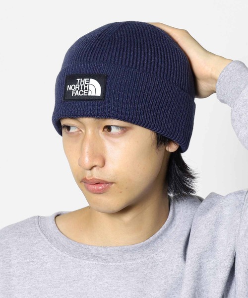 THE NORTH FACE(ザノースフェイス)の「THE NORTH FACE/ザ・ノースフェイス Big Logo Beanie ビーニー(ニットキャップ/ビーニー・メンズ・ネイビー/カーキ/ブラック/オレンジ・ONE SIZE)」の11枚目の写真