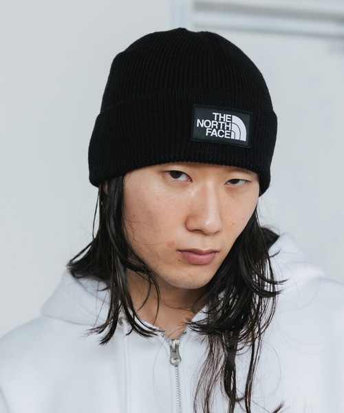 THE NORTH FACE(ザノースフェイス)の「THE NORTH FACE/ザ・ノースフェイス Big Logo Beanie ビーニー(ニットキャップ/ビーニー・メンズ・ネイビー/カーキ/ブラック/オレンジ・ONE SIZE)」の10枚目の写真