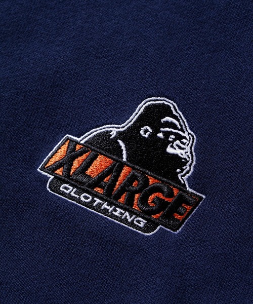 XLARGE（エクストララージ）の「STORE ADDRESS ZIP HOODED SWEAT（パーカー・メンズ・ブラック/ネイビー/アッシュ・S/M/L/XL）」の6枚目の写真