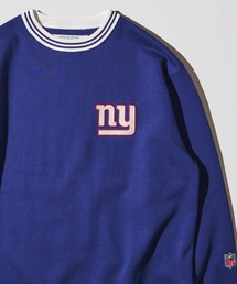 NBA/NFL/NHL/MLB（エヌビーエーエヌエフエルエヌエイチエルエムエルビー）の「【LOGAN×NFL】別注ワンポイント刺繍 チームロゴ スウェットトレーナー（スウェット・メンズ）」