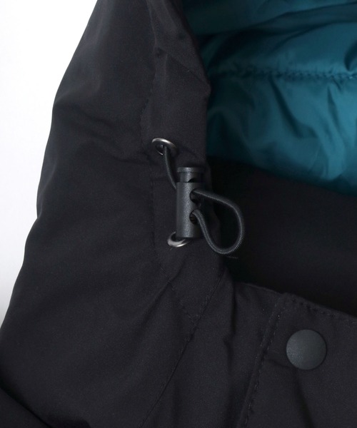 CONVERSE（コンバース）の「CONVERSE/コンバース FIBER DOWN JACKET HOODIE/ファイバーダウンジャケットパーカー/撥水（ダウンジャケット/コート・メンズ・ブラック/ベージュ/カーキ・M/L/LL）」の13枚目の写真