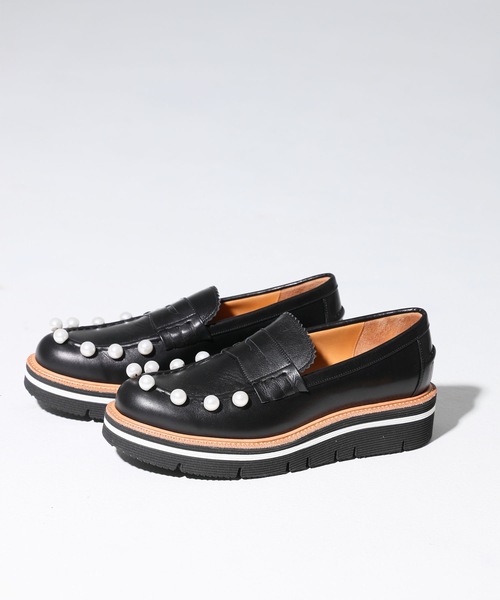 JUCO.（ジュコ）の「海底ネオンライトローファー（ローファー・レディース・ブラック・23cm/23.5cm/24cm/24.5cm/25cm）」の2枚目の写真