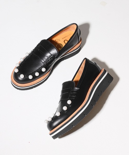 JUCO.（ジュコ）の「海底ネオンライトローファー（ローファー・レディース・ブラック・23cm/23.5cm/24cm/24.5cm/25cm）」の6枚目の写真