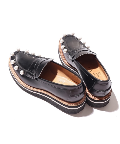 JUCO.（ジュコ）の「海底ネオンライトローファー（ローファー・レディース・ブラック・23cm/23.5cm/24cm/24.5cm/25cm）」の12枚目の写真