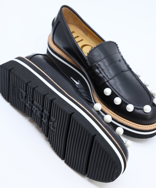 JUCO.（ジュコ）の「海底ネオンライトローファー（ローファー・レディース・ブラック・23cm/23.5cm/24cm/24.5cm/25cm）」の15枚目の写真