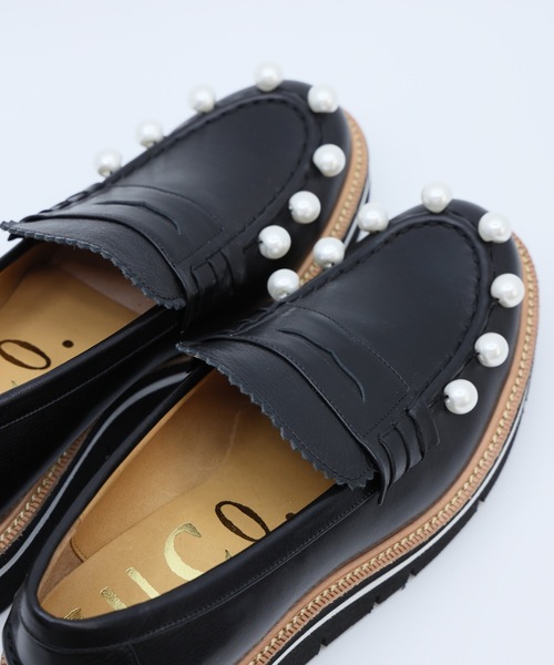 JUCO.（ジュコ）の「海底ネオンライトローファー（ローファー・レディース・ブラック・23cm/23.5cm/24cm/24.5cm/25cm）」の21枚目の写真