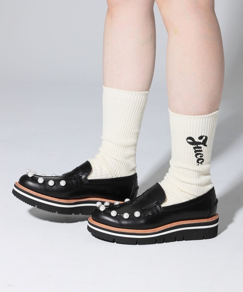 JUCO.（ジュコ）の「海底ネオンライトローファー（ローファー・レディース・ブラック・23cm/23.5cm/24cm/24.5cm/25cm）」の13枚目の写真