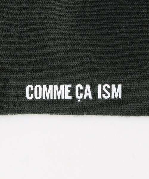 COMME CA ISM(コムサイズム)の「うろこ柄ソックス(ソックス/靴下・メンズ・ネイビー/レッド/グリーン/ブラック・27cm)」の8枚目の写真