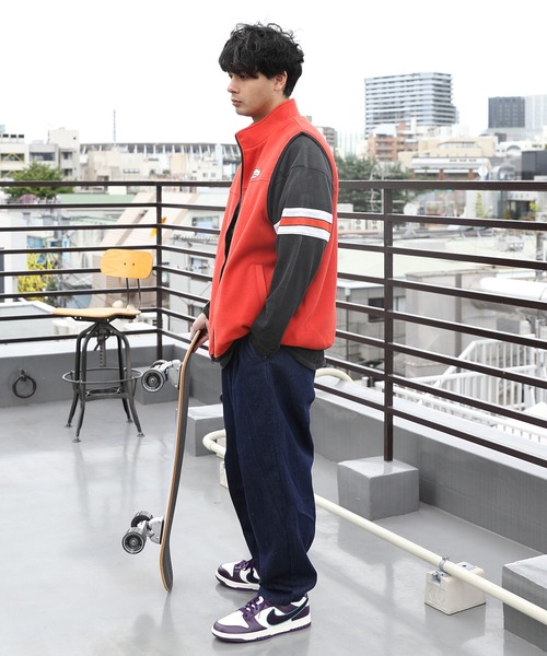 8(eight)(エイト)の「フリース配色ベスト(ベスト・メンズ・グリーン/オレンジ/ブルー/アイボリー/ブラック・LARGE/MEDIUM)」の21枚目の写真