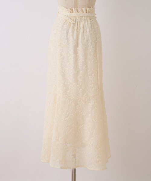 one after another NICE CLAUP(ワンアフターアナザーナイスクラップ)の「素材で差をつける。イレヘムマーメイドスカート(スカート・レディース・ピンク/ブラック/アイボリー・SMALL/MEDIUM)」の15枚目の写真