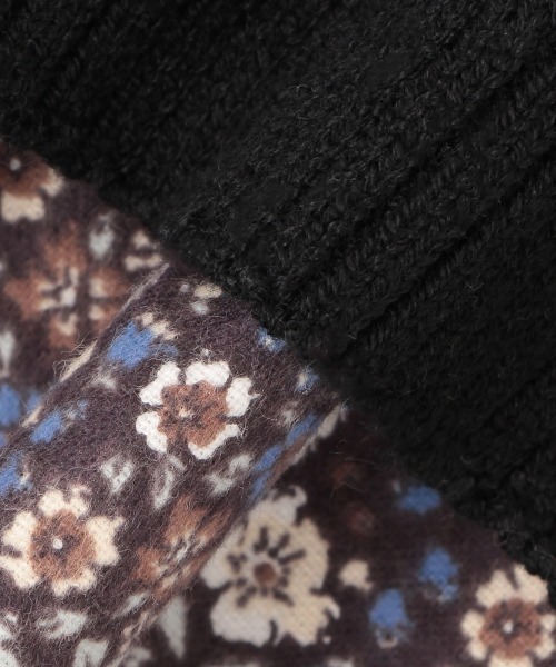 petit main（プティマイン）の「【リンク】ニットベスト花ワンピセット（シャツワンピース・キッズ・ブラック/アイボリー・110cm/100cm/80ｃｍ/130cm/120cm/90cm）」の12枚目の写真