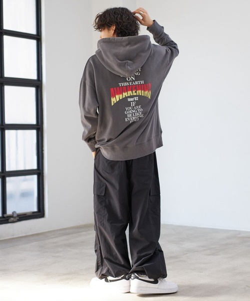PBLIM（ページボーイリム）の「PAGEBOYLIM/フユワークパンツ（その他パンツ・レディース・ブラック/パープル/カーキ・FREE）」の6枚目の写真