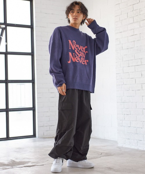 PBLIM（ページボーイリム）の「PAGEBOYLIM/フユワークパンツ（その他パンツ・レディース・ブラック/パープル/カーキ・FREE）」の7枚目の写真