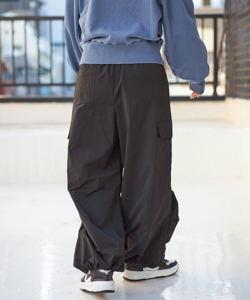 PBLIM（ページボーイリム）の「PAGEBOYLIM/フユワークパンツ（その他パンツ・レディース・ブラック/パープル/カーキ・FREE）」の12枚目の写真