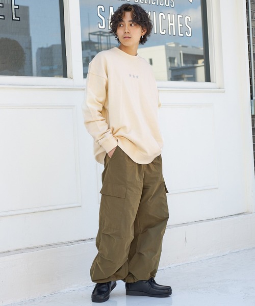 PBLIM（ページボーイリム）の「PAGEBOYLIM/フユワークパンツ（その他パンツ・レディース・ブラック/パープル/カーキ・FREE）」の13枚目の写真