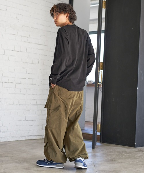 PBLIM（ページボーイリム）の「PAGEBOYLIM/フユワークパンツ（その他パンツ・レディース・ブラック/パープル/カーキ・FREE）」の17枚目の写真