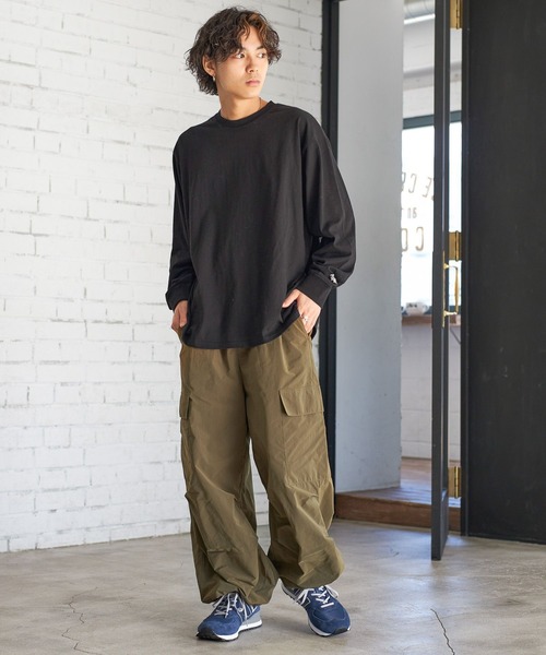PBLIM（ページボーイリム）の「PAGEBOYLIM/フユワークパンツ（その他パンツ・レディース・ブラック/パープル/カーキ・FREE）」の18枚目の写真
