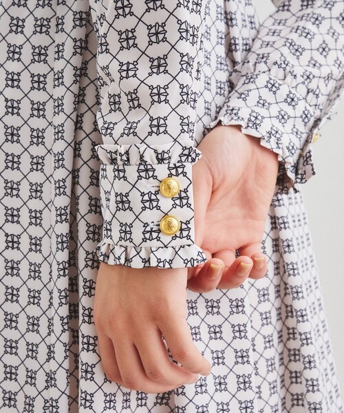 グレースコンチネンタル キカチェックプリントワンピース ドレス キカチェックプリントドレス （ドレス）｜GRACE CONTINENTAL