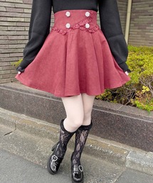 カシュクール風ウエストフレアスカート