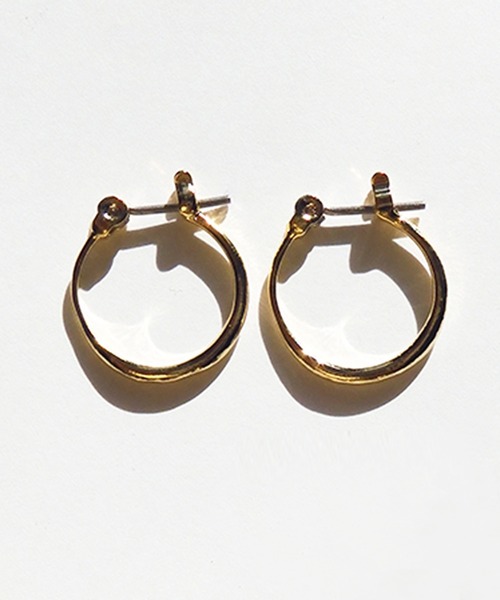 ISS（イズ）の「ISS イズ：フープピアス　S（ピアス（両耳用）・レディース・シルバー/ゴールド・FREE）」の7枚目の写真