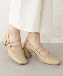 【2023SS】スクエアトゥベルトミュール